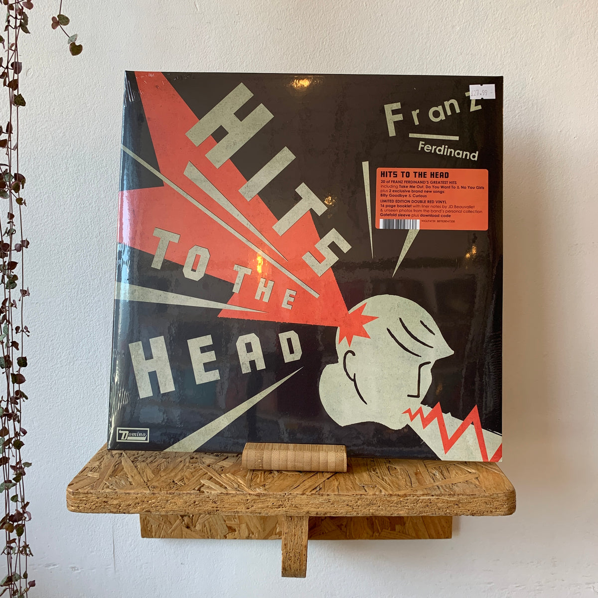 フランツ・フェルディナンド HITS TO THE HEAD　サイン入り　ベスト フランツ・フェルディナンド（Franz Ferdinand）が初ベスト